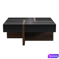 Mokiyo Modern Coffee Table 3D Model Vray, Corona