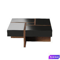 Mokiyo Modern Coffee Table 3D Model Vray, Corona