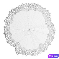 Decorative mirror Honeycomb Garda Decor 3D Model Corona