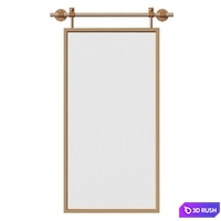 Wall Mirror by Pottery Barn 3D Model Vray, Corona