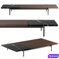 Table Minotti Superquadra 2021 collection 3D Model Vray