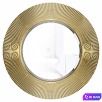 Round wall mirror in Arno frame 3D Model Vray, Corona