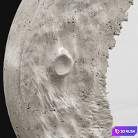 Moon Mirror by Mercado 3D Model Corona