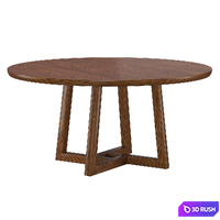 ROULETTE ROUND EXTENSION TABLE 3D Model Vray, Corona