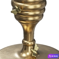 Bumblebee End Table 3D Model Corona