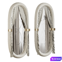 Visionnaire BLANCHE Mirror 3D Model Corona