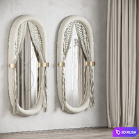 Visionnaire BLANCHE Mirror 3D Model Corona