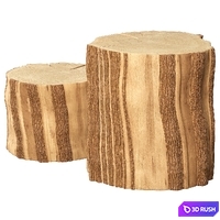 Slab tables 3D Model Vray, Corona