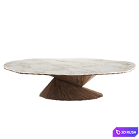 Bonsai Dining Table by Alma de Luce 3D Model Corona