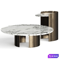 Cortigiani 1953 Jasper and Robert Coffee Table 3D Model Vray, Corona