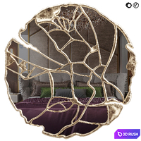 Mirror Glance Mirror BOCA DO LOBO 3D Model Vray, Corona