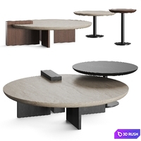 Emmemobili Antinomia Coffee Tables 3D Model Vray, Corona