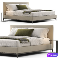 Andersen Bed 3D Model Vray, Corona