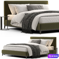 Andersen Bed 3D Model Vray, Corona