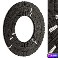 Ceramic panno CALDERA by Lucas Ferreira 3D Model Corona