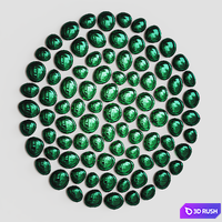 Abstract mirror by Zieta 3D Model Vray, Corona