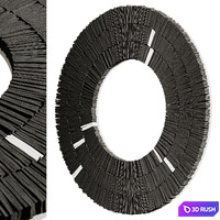 Ceramic panno CALDERA by Lucas Ferreira 3D Model Corona