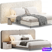 Selli Bed By Evanyrouse 3D Model Corona