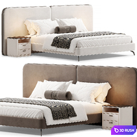 Selli Bed By Evanyrouse 3D Model Corona