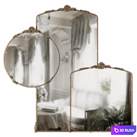 Adeline Decorative Mirrors by Cooper Classics 3D Model Corona