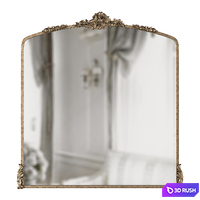 Adeline Decorative Mirrors by Cooper Classics 3D Model Corona