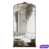 Adeline Decorative Mirrors by Cooper Classics 3D Model Corona
