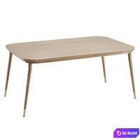 Dinning chair and table75 3D Model Vray, Corona