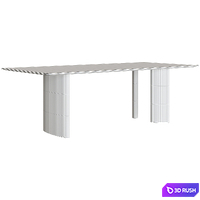 Dining table EICHHOLTZ Kitchen table 3D Model Corona