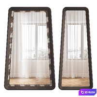Mirror BARBERINI VF Design Studio 3D Model Corona