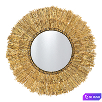 Round mirror 3D Model Corona