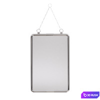 Stainless steel foldable wall-mounted mirror 3D Model Corona