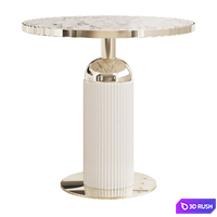 Movies Para Sala Coffee Table 3D Model Vray, Corona