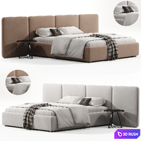 Legend Wing bed 3D Model Corona