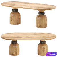 Table Kilkis 2 by Cazarina Interiors 3D Model Corona