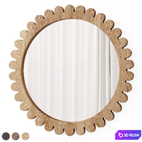 Mirror Aurum 3D Model Vray, Corona