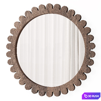 Mirror Aurum 3D Model Vray, Corona