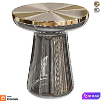 Coffee table Mush coffee table 3D Model Corona