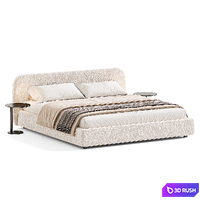 Belize Bed by SK Design 3D Model Corona