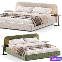 Belize Bed by SK Design 3D Model Corona