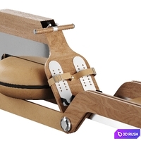 VISLA Premium Rowing Ergometer 3D Model Corona