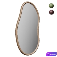 Wall mirror Ejdis 3D Model Vray, Corona