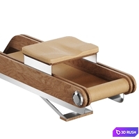 VISLA Premium Rowing Ergometer 3D Model Corona