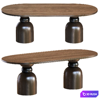 Table Kilkis 2 by Cazarina Interiors 3D Model Corona
