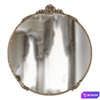 Adeline Decorative Mirrors by Cooper Classics 3D Model Corona