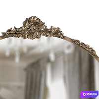 Adeline Decorative Mirrors by Cooper Classics 3D Model Corona