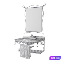 Etrusca Nodo Scorsoio 3D Model Corona