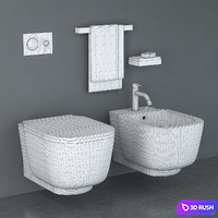 Cielo Ceramica Cubika 3D Model Vray