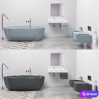 Revolution set by Esedra SDR Ceramiche 3D Model Corona