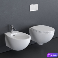 Ceramica Catalano Velis Wall-hang WC 3D Model Corona