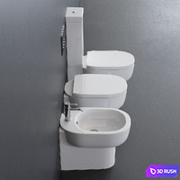 Galassia M2 55 Wc Art. 5216 Art. 5217 Art. 5221 3D Model Corona